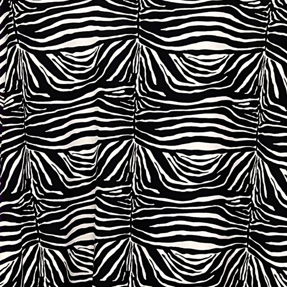 NWT Norma Kamala NK Zebra Print Collared Shirt Size S - Picture 6 of 10